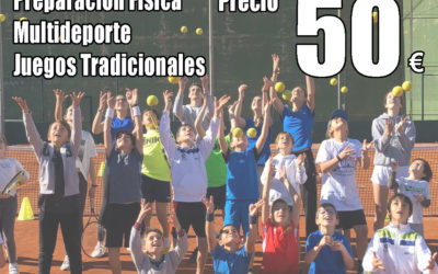 Campus de Fallas 2020 en el Club de Tenis el Collao.